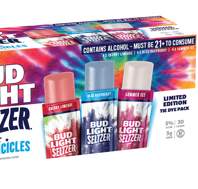 The Bud Light Seltzer Frozen Icicles are a new boozy option for summer.