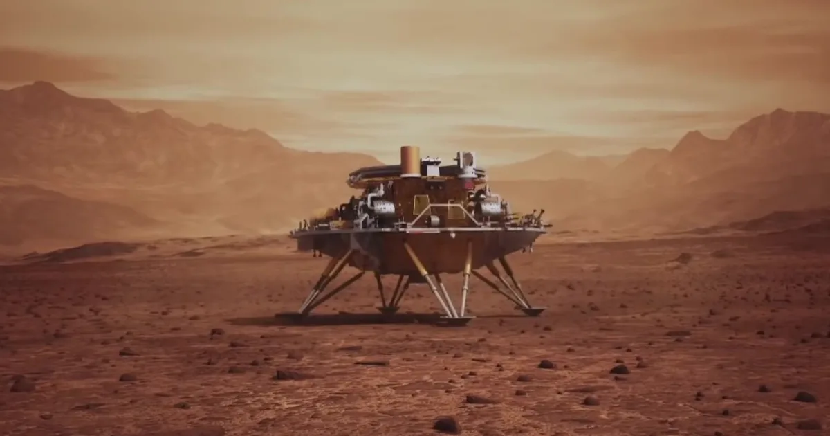 Shurong Rover China's Zhurong Mars rover and more: Understand the world through 9 images