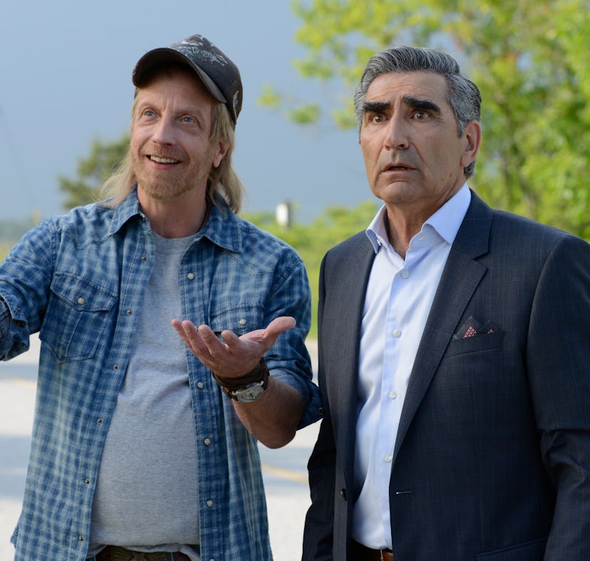 Roland and Johnny Rose on 'Schitt's Creek', quotes for Father's Day captions