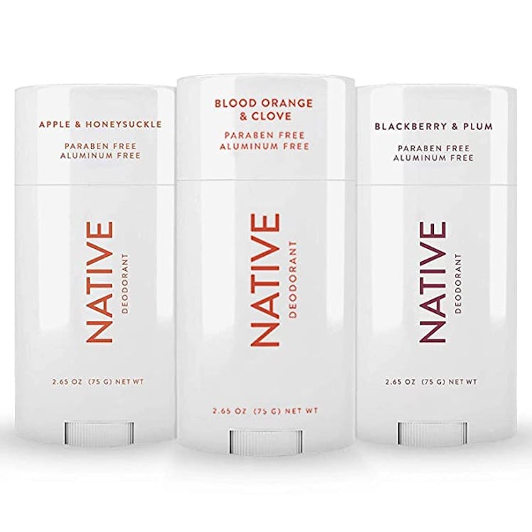 Native Natural Aluminum and Paraben Free Deodorant (3-Pack)