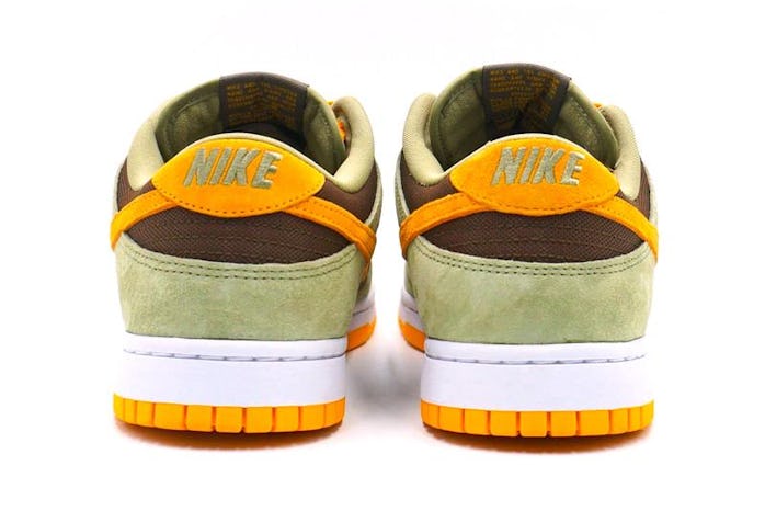 Nike olive and brown Dunk Low