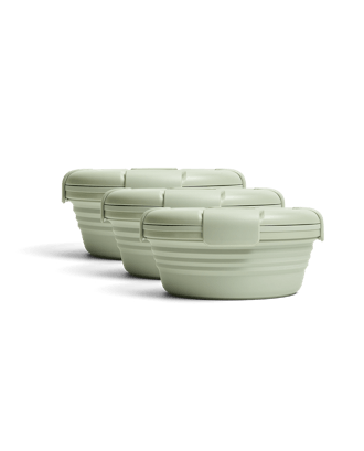 3-Pack 32oz. Collapsible Bowl