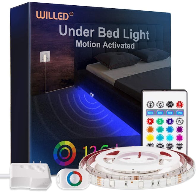 WILLED RGB Color Changing Under Bed Light