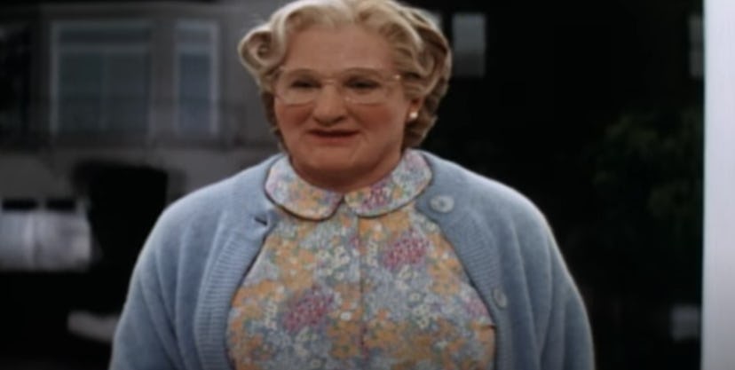 The late Robin Williams stars in the comedy, "Mrs. Doubtfire."