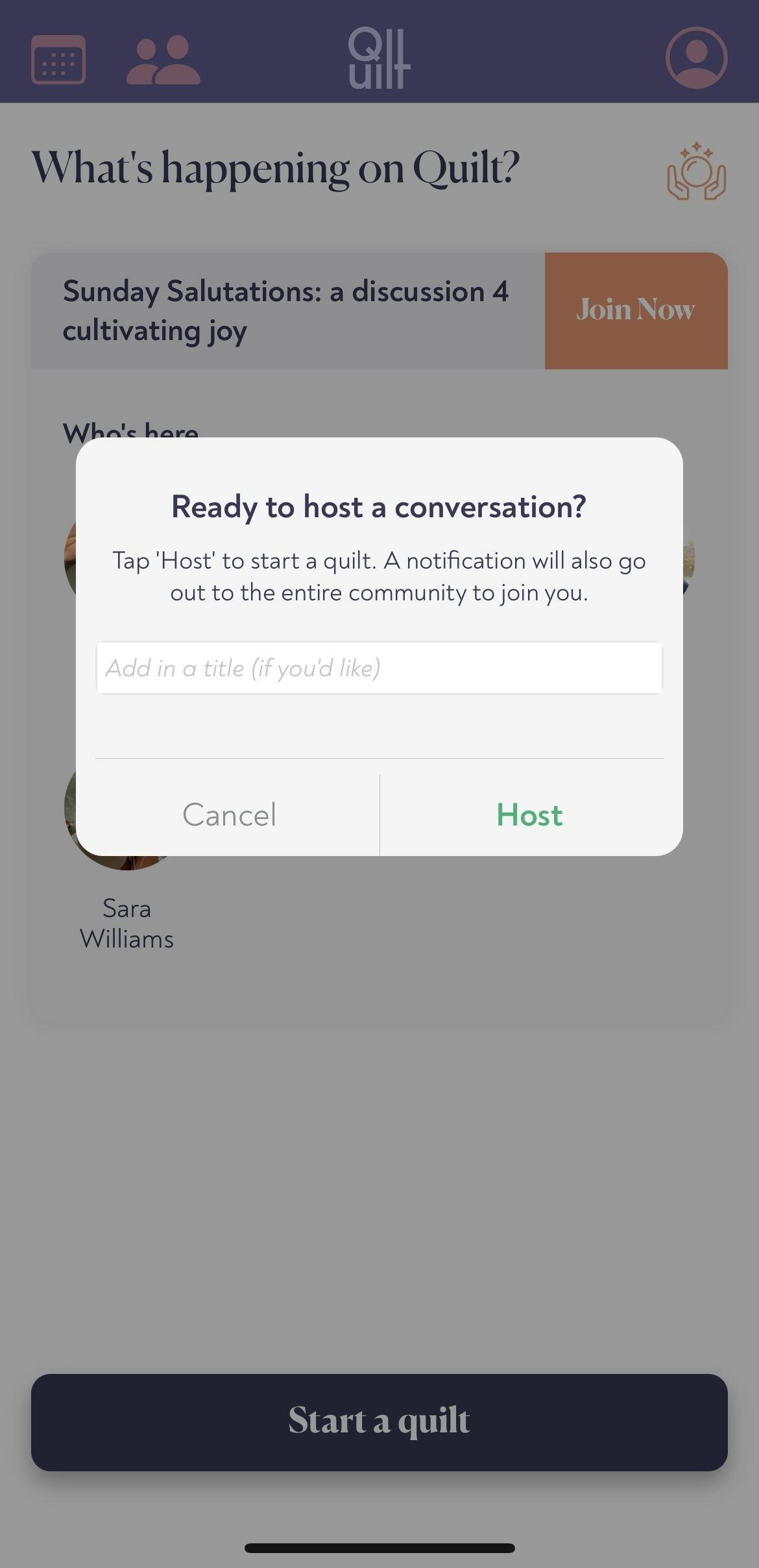How To Use Quilt App