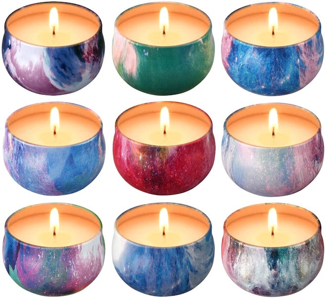 Woliwowa Natural Soy Wax Scented Candles (9-Set)
