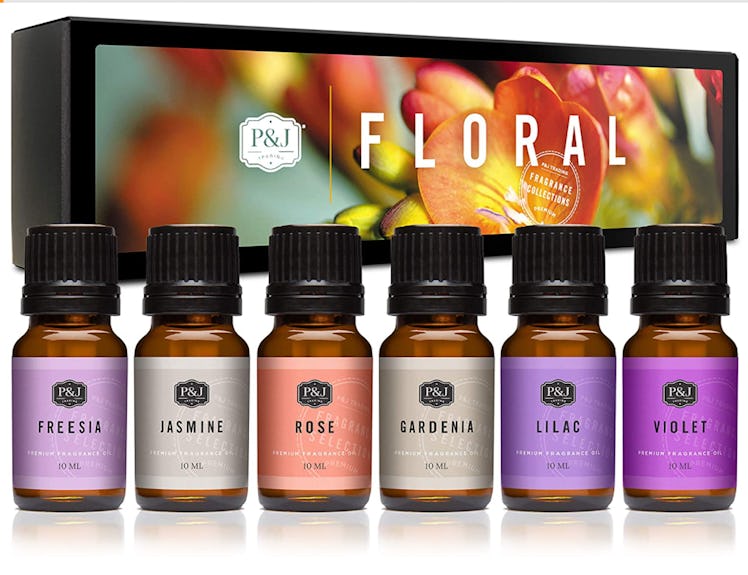  P&J Trading Floral Fragrance Oils, 10ml (Set of 6)