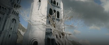 The White Tree of Gondor in Lord of the Rings: Return of the King