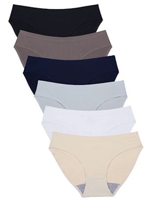 Weallure Seamless Underwear, 6-Pack 