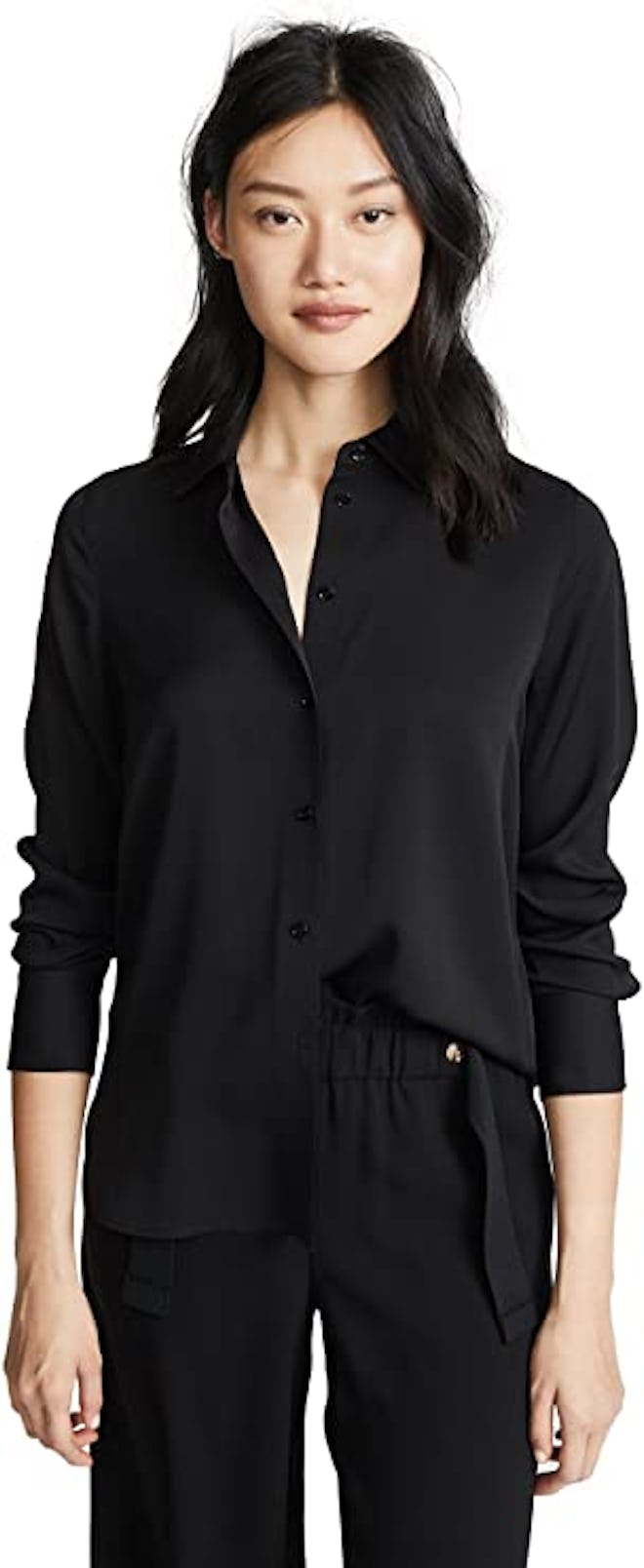 Vince Slim Fitted Blouse