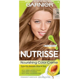 Garnier Nutrisse Nourishing Hair Color Creme, 70 Dark Natural Blonde