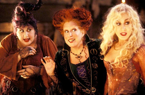 Kathy Njimy, Bette Midler and Sarah Jessica Parker at the set of Hocus Pocus