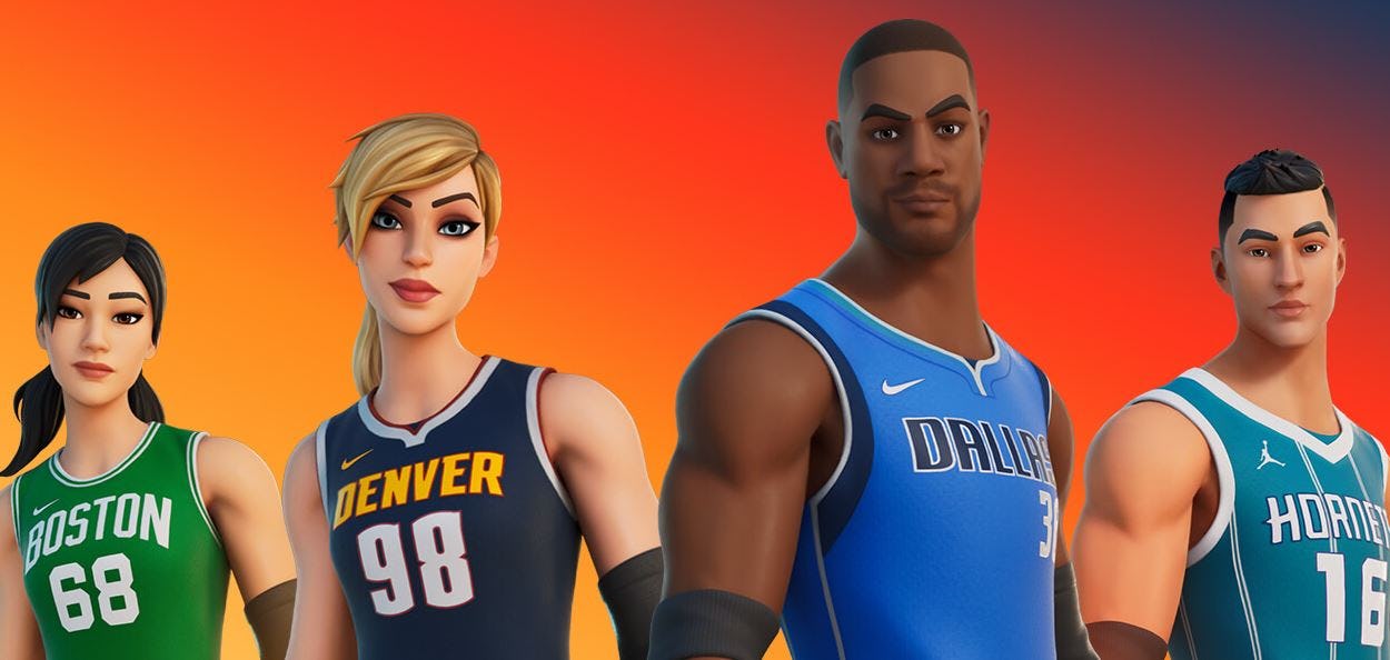 fortnite x nba team battles skins