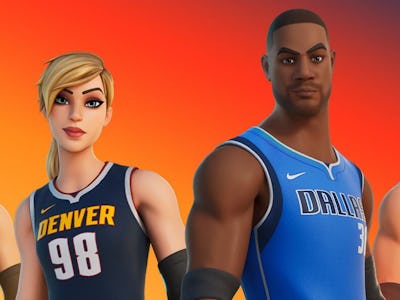 fortnite x nba team battles skins