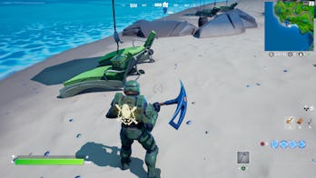fortnite build sandcastle location 1 gameplay