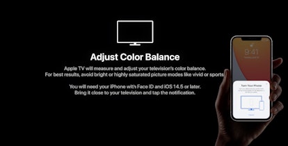 You can tweak the Apple TV 4K's color balance with a few steps.