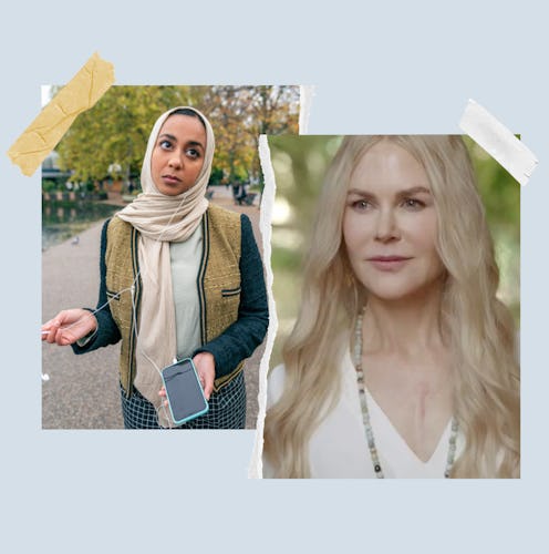 Anjana Vasan in 'We Are Lady Parts' and Nicole Kidman in 'Nine Perfect Strangers,' two new TV shows ...