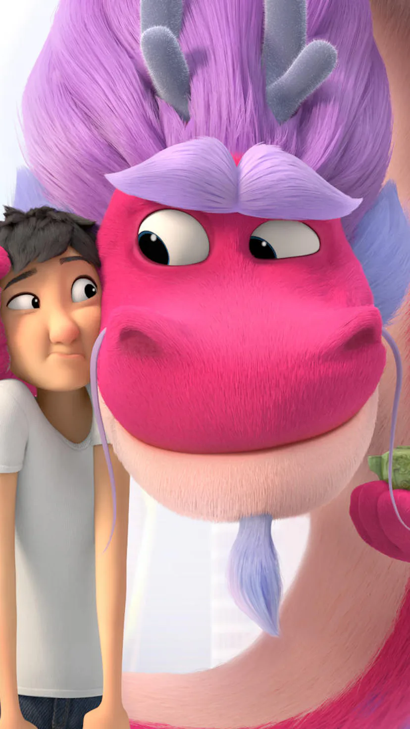 A screenshot from 'Wish Dragon'