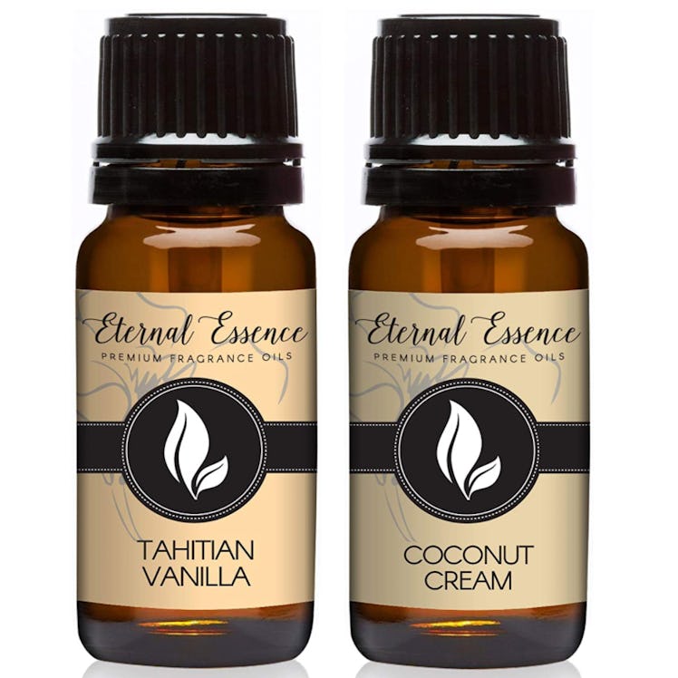 Eternal Essence Oils  Coconut Cream & Tahitian Vanilla Fragrance Oils, 10ml (Set of 2)