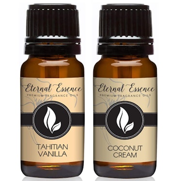 Eternal Essence Oils  Coconut Cream & Tahitian Vanilla Fragrance Oils, 10ml (Set of 2)