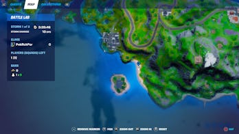 fortnite destroy sandcastle location 2 map
