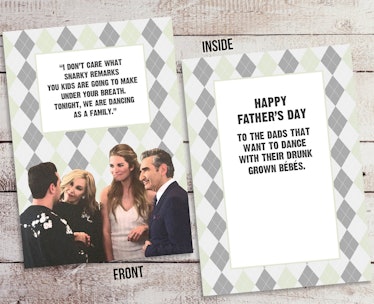 Schitt's Creek Father's Day Card | Family Dancing | Instant Download