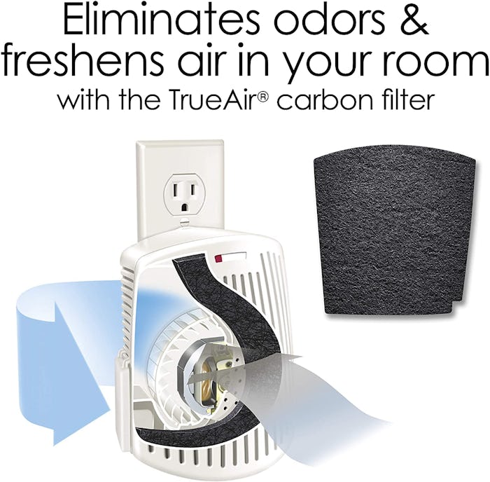Hamilton Beach TrueAir Plug-Mount Odor Eliminator with Carbon Filter