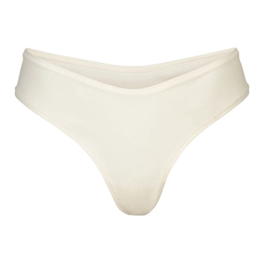 Cotton Jersey Dipped Thong