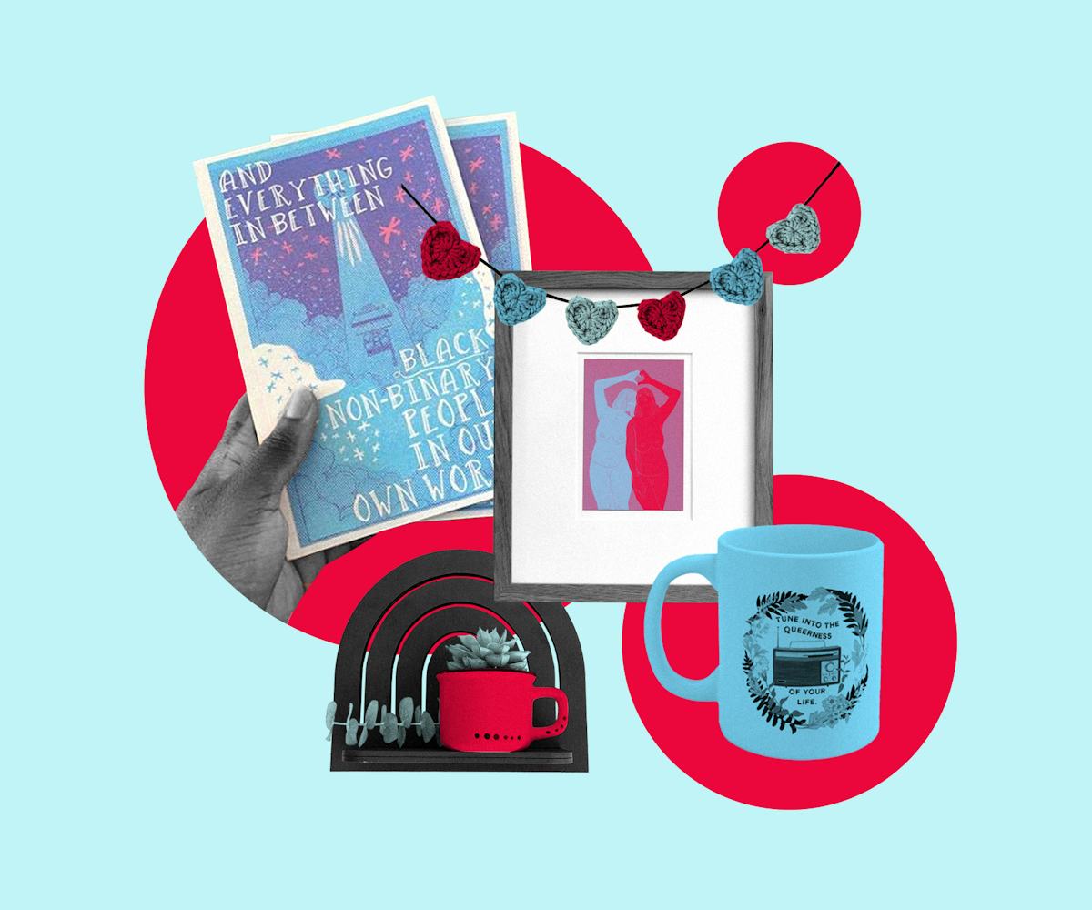 10 QueerOwned Etsy Shops With PrideThemed Home Decor, Art, & More