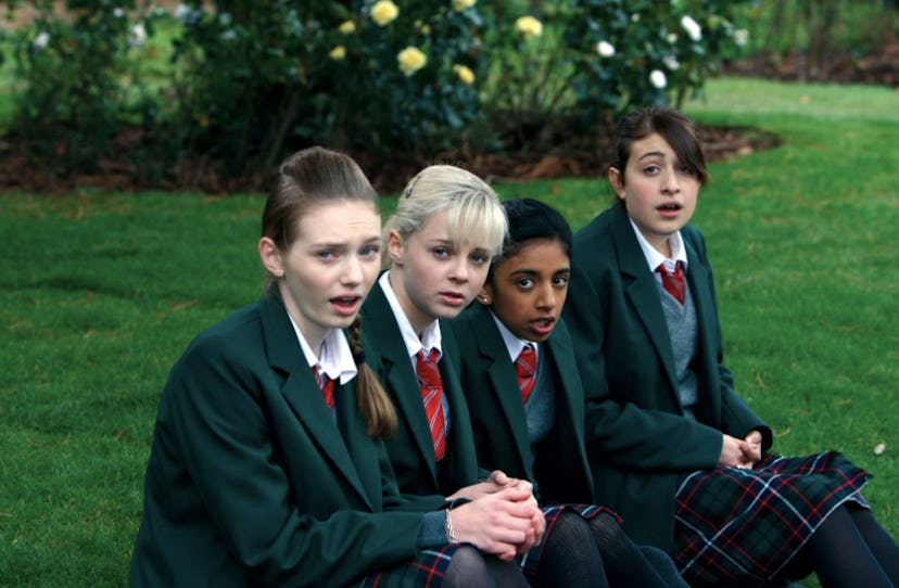'Angus, Thongs, & Perfect Snogging' is a British romantic comedy about four teenage girls on the loo...