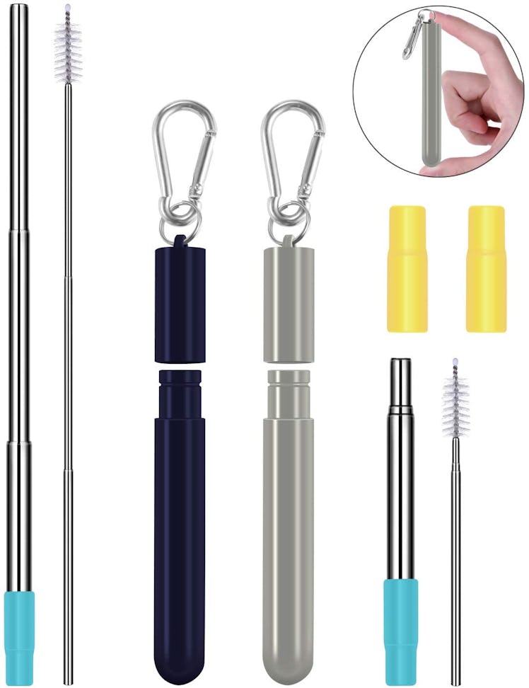 Gubay Reusable Collapsible Straw (2-Pack)