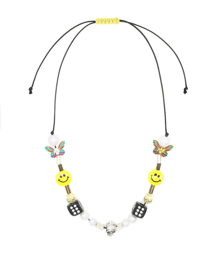 EVAE charm necklace beaded instagram