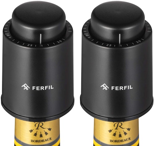 Ferfil Wine Vacuum Stoppers (2-Pack)