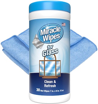 MiracleWipes for Glass (30 Count)