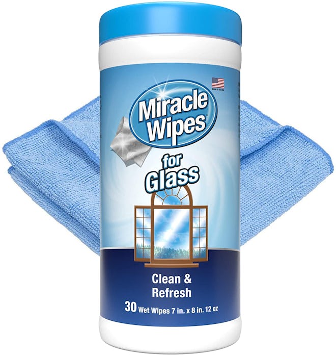 MiracleWipes for Glass (30 Count)
