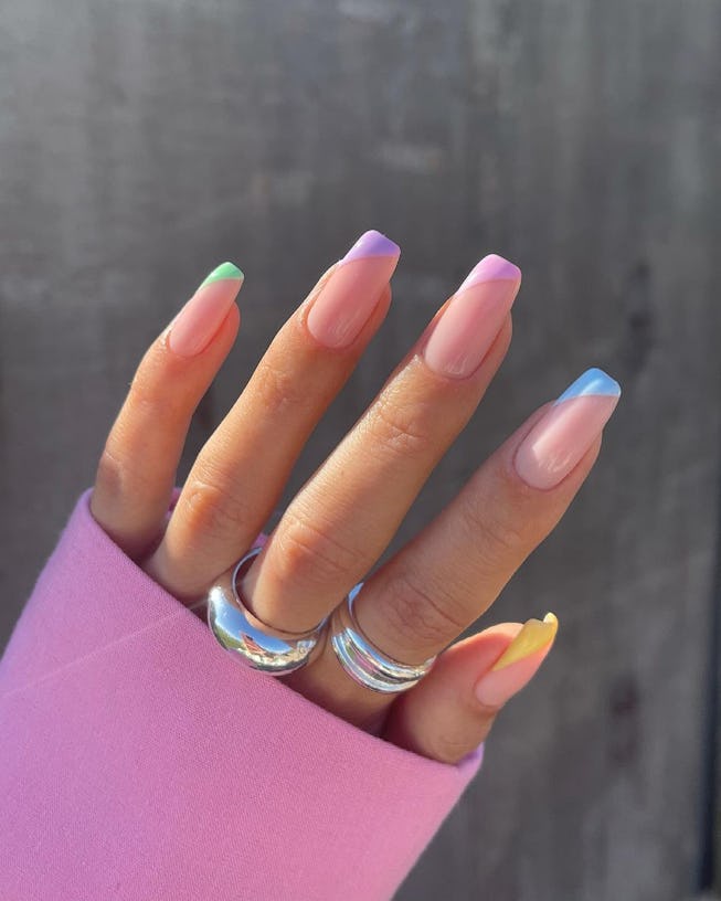 12 Summery French Tips To Inspire Your Next Manicure 12 Summery French Tips To Inspire Your Next Manicure