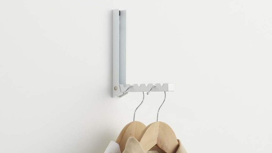 Yamazaki Home Smart Folding Over The Door Hook - White