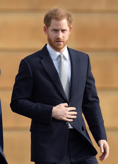 Prince Harry in January of 2020