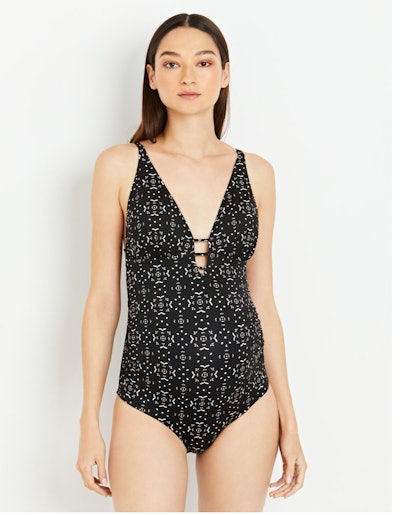 One Piece Maternity Swim Suit 