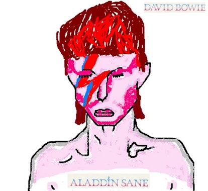 David Bowie, MS Paint, Bill Gates, Clip Art, Graphic Design 