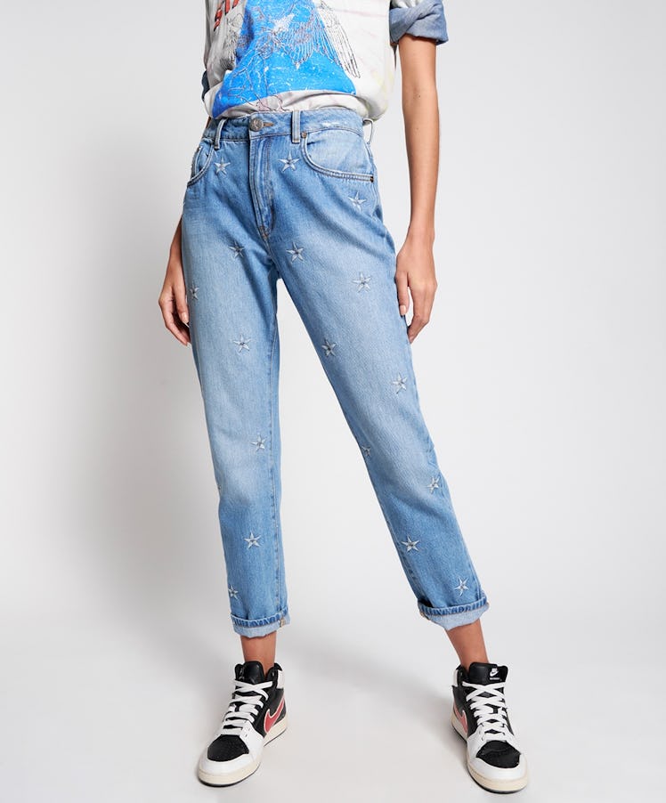 Pacific Star Awesome Baggies High Rise Straight Leg Jean