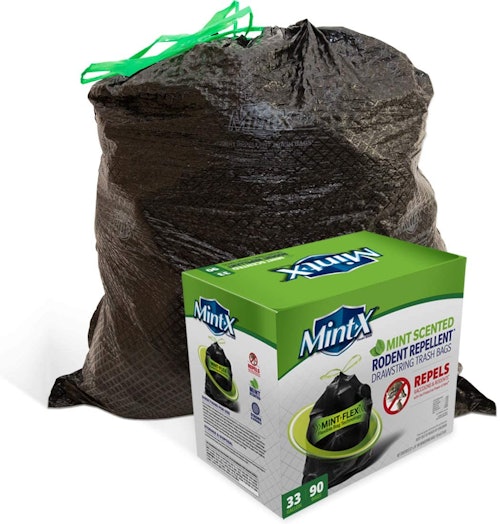 Mint-X MintFlex Rodent Repellent Trash Bags (90 Count)