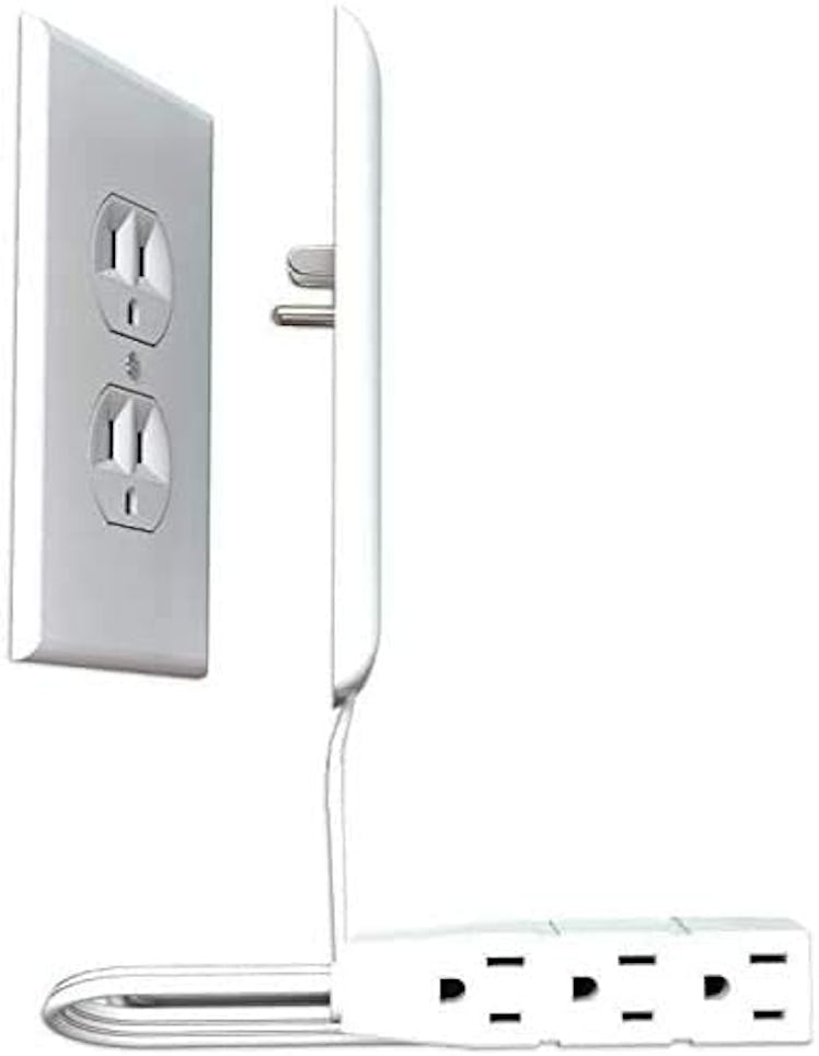Sleek Socket Outlet Cover with Power Strip