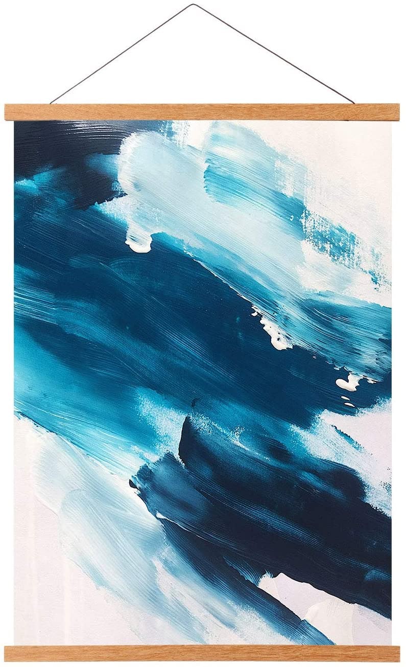 Falamon 8-Inch Teak Magnetic Hanging Frame