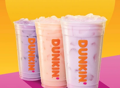 Here's the difference between Dunkin's Coconut Refresher vs. Starbucks' Pink Drink.