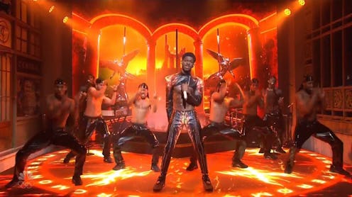 Lil Nas X performed 'Montero' on 'SNL.' Screenshot via NBC