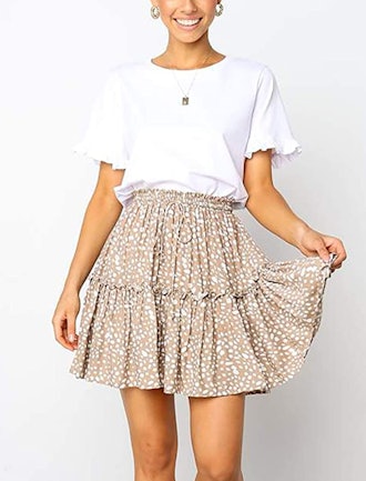 Relipop Short Polka Dot Skirt 