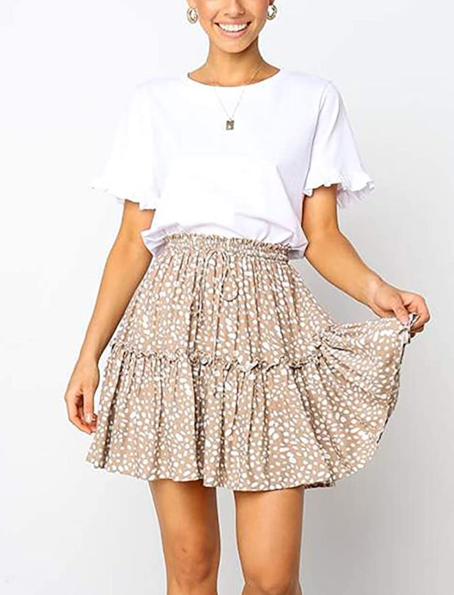 Relipop Short Polka Dot Skirt 