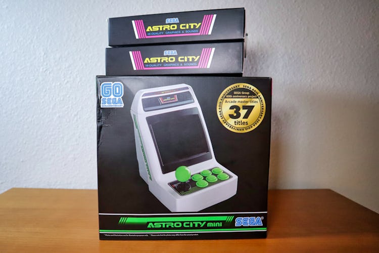 Sega Astro City Mini review: Style Kit. US release. Hack. Games. Arcade Stick. Controller. Limited R...