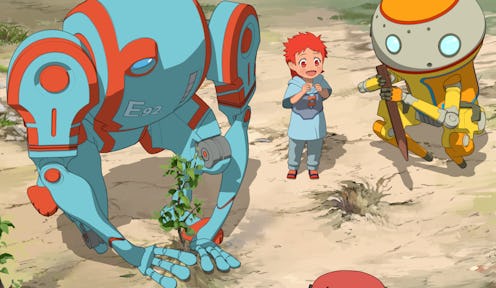 The robots in 'Eden,' via Netflix press site.